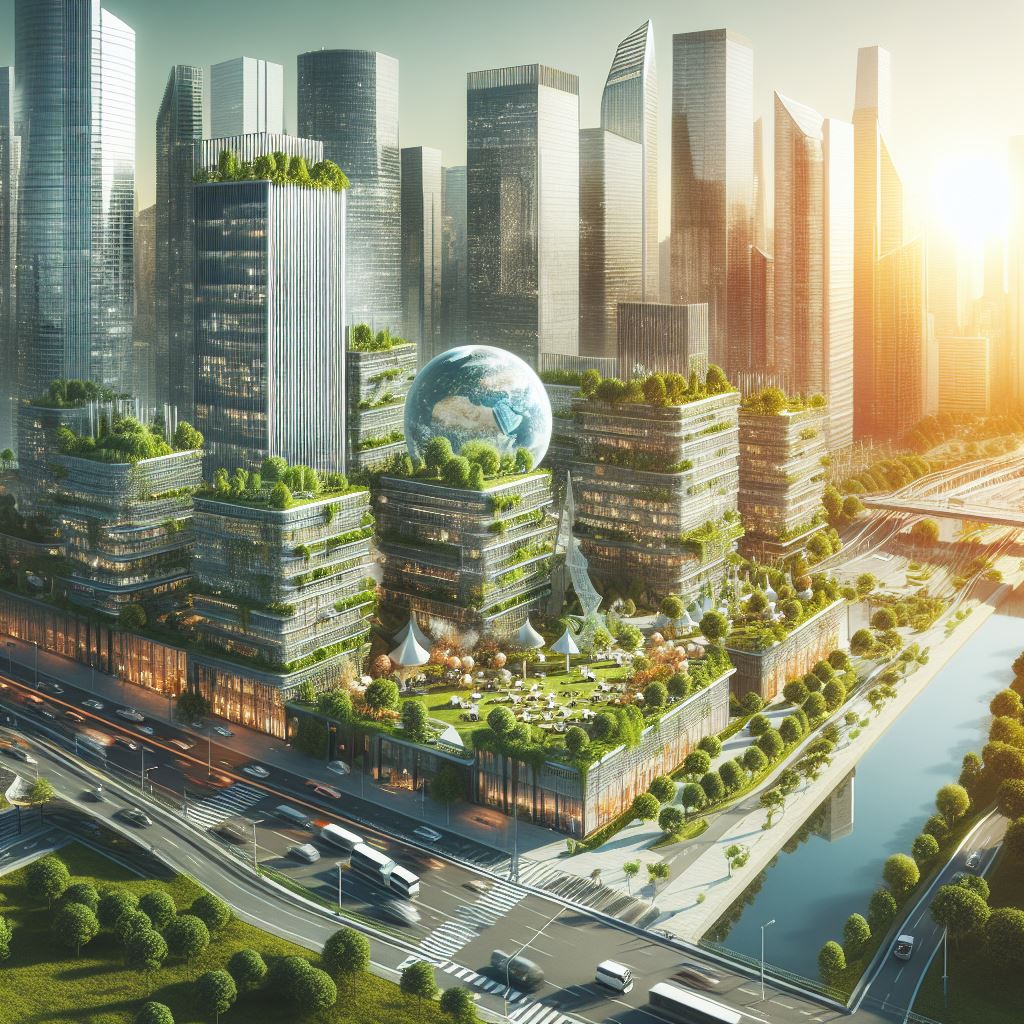 未来城市蓝图：杭州来福士中心写字楼可持续发展的前瞻策略文章配图